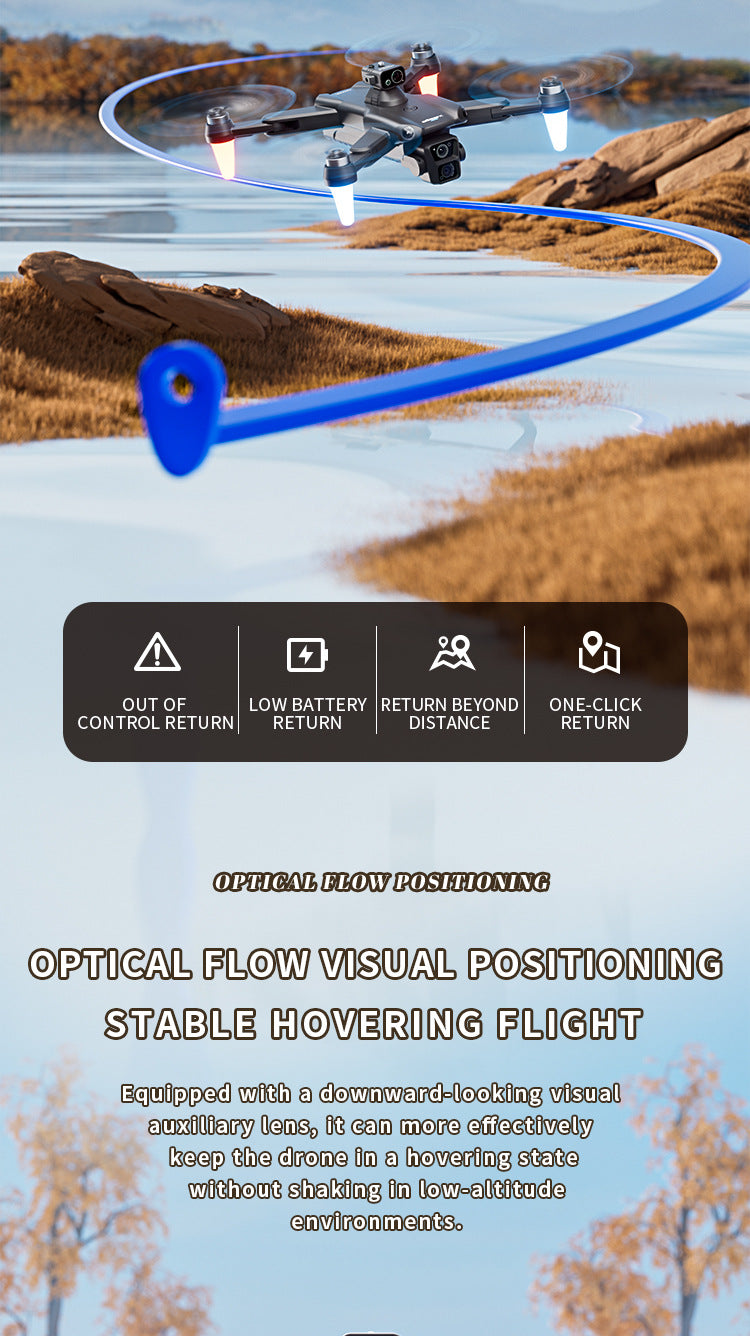 F14 obstacle avoidance GPS with screen 8K electrically adjustable dual camera brushless motor drone quadcopter remote-controlled aircraft