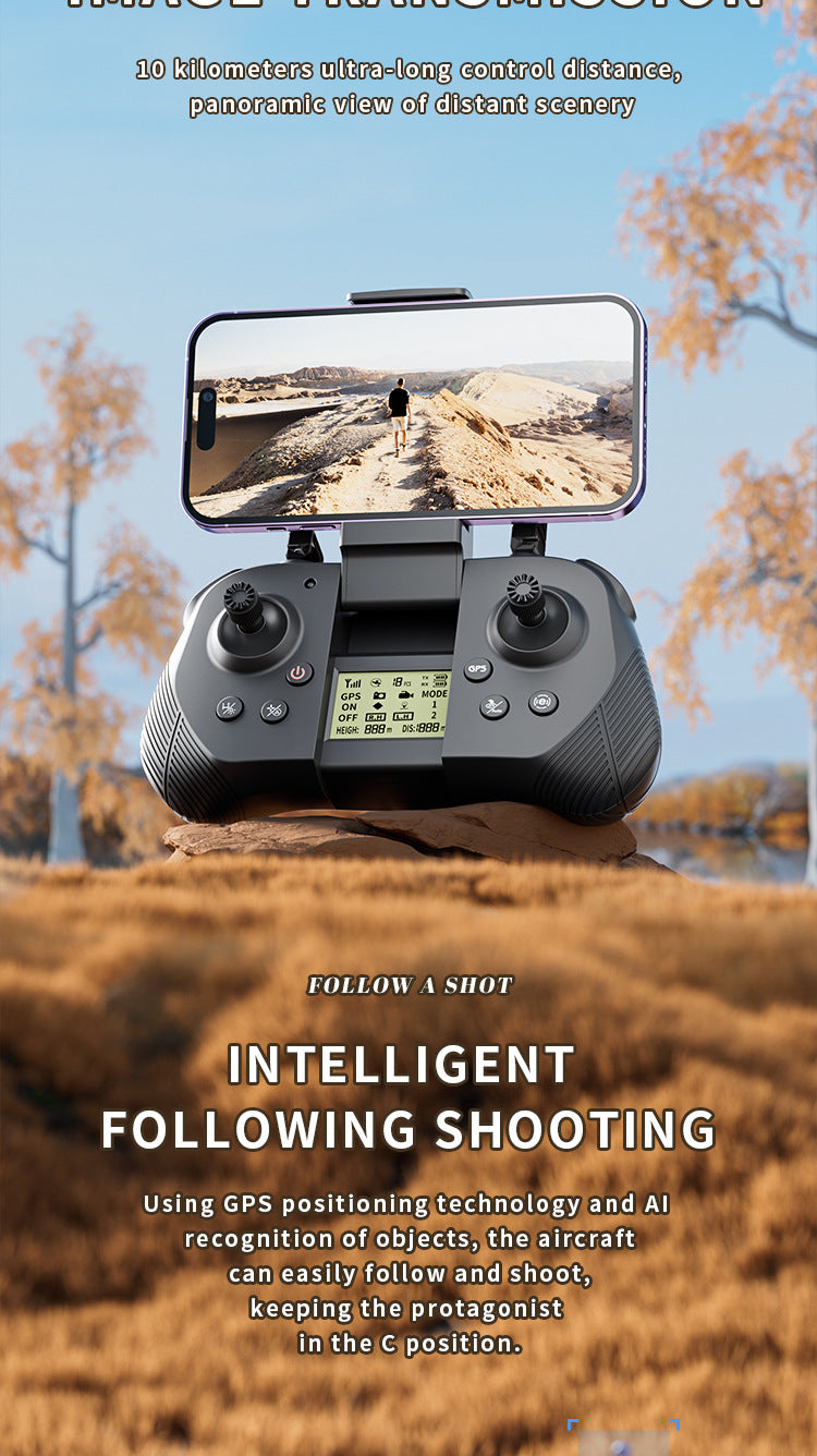 F14 obstacle avoidance GPS with screen 8K electrically adjustable dual camera brushless motor drone quadcopter remote-controlled aircraft