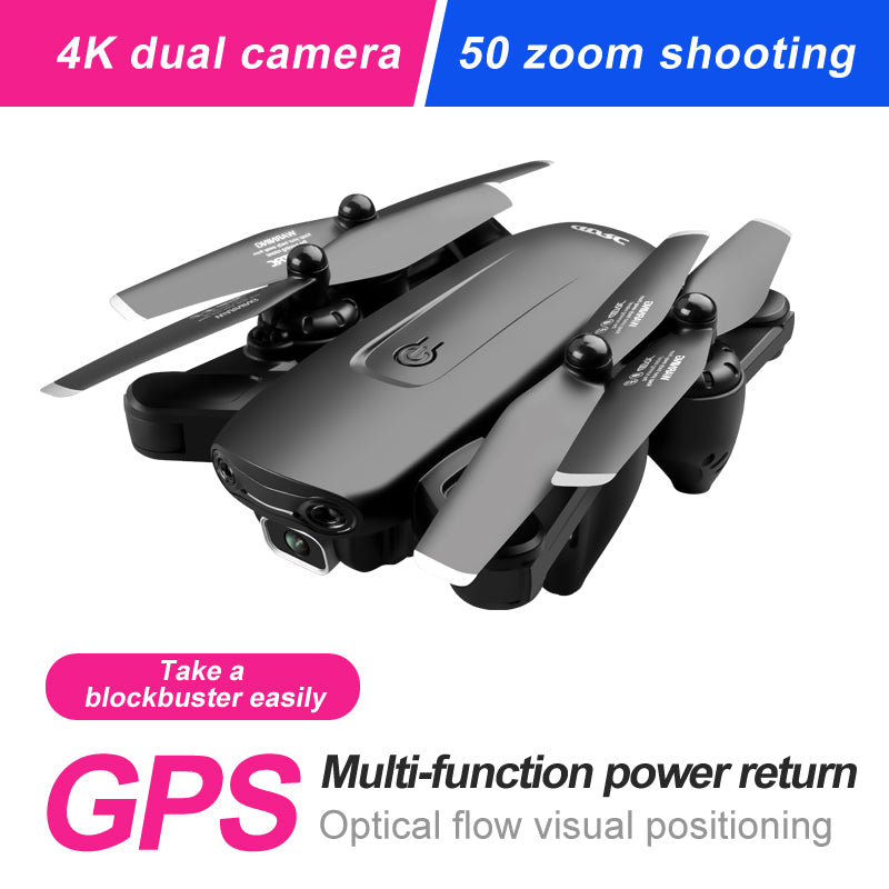 GPS cross-border dual camera drone F6 aerial high-definition professional 6k quadcopter folding remote-controlled aircraft