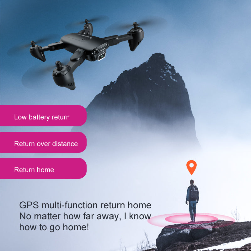 GPS cross-border dual camera drone F6 aerial high-definition professional 6k quadcopter folding remote-controlled aircraft